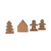 Classic Holiday Decor Wood Prop Sets Gingerbread - Bullseye's Playground™ - 3 of 3