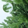NAYSAYE Christmas Tree Stand 4FT Green PVC PE Tree 919 Tips Hinged with Metal Stand for Christmas Decorations, Green, 33"*48"*7.48" - 3 of 4