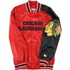 STARTER Mens Chicago Blackhawks Varsity Jacket - 2 of 3