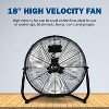 Dexmalle 18 Inch 3-Speed High Velocity Heavy Duty Metal Industrial Floor Fans - 2 of 4