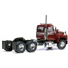 1966 Mack R-Series Truck Tractor Dark Red Metallic with Silver Stripes 1/43 Diecast Model by IXO Models - 2 of 4