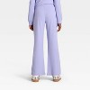 Girls' Ribbed Flare Pants - Cat & Jack ™ - 2 of 3