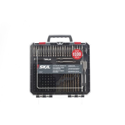 Skil SMXS8501 120-Piece Drilling and Driving Bit Set with Bit Grip