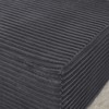83" Corduroy Lazy Sectional Sofa Bed with High-Density Foam, No Assembly Required - 2 of 4
