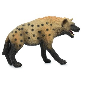 Collectible Wildlife Gifts | Hyena, Spotted, Hyaena, Museum Quality, Rubber Animal, Hand Painted, Realistic Toy Figure, Model, Gift,  4"  CH471 BB152 - 1 of 4