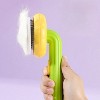 ZEZE Sunflower Pet Brush - Gentle and Effective Grooming Tool for Cats and Dogs, Bright and Cheerful Design for Easy Pet Care - 3 of 4