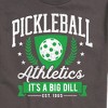 Men's - Instant Message - Pickleball Athletics It's A Big Dill Short Sleeve Graphic T-Shirt - 2 of 4