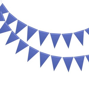 Unique Bargains Party Decoration Pennant Banner Flags String 2 Pcs - 1 of 4