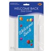 Beistle Welcome Back Door Cover, 5' x 30", (2/Pkg) Multicolored - 3 of 4