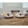 Silver Buffalo Disney Mickey and Minnie Bone China Teacup and Saucer | Set of 2 - 3 of 4
