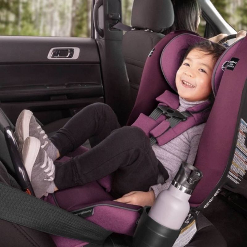 Diono Radian 3RXT Safe + Latch Convertible Car Seat - Purple Plum, 5 of 10