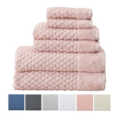 Great Bay Home Cotton Textured Towel Set