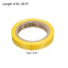 Unique Bargains PVC Thin Sticky Seal Tennis Badminton Racket Accessories Grip Finishing Tapes 26Ft 2 Pcs - 2 of 4