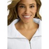 Jessica London Women's Plus Size Gauze Half-Zip Tunic - 4 of 4