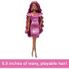 Barbie Fun & Fancy Doll & Accessories Set, Fashion Doll with Extra-Long Color-Streaked Hair, Clothes & Styling Pieces - 4 of 4