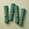 Set of 8 Bow and Bell Metal Napkin Rings - Hearth & Hand™ with Magnolia - 3 of 3