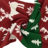 Anna-Kaci Women's Knitted Winter Scarf with Reindeer and Snowflake Holiday Pattern 66×12 Inches - 4 of 4