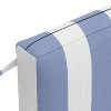 18" x 18" Outdoor Seat Cushion Brush Cabana - Skyline Furniture - 3 of 4