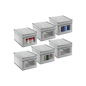 Apex Vanguards 6-Piece Gray Fabric Closet Storage - 1 of 3