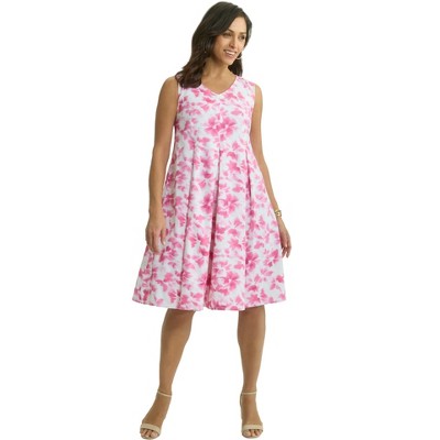 Jessica London Women's Plus Size Cotton Denim Dress