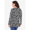 Roaman's Women's Plus Size Long Sleeve Crewneck Ultimate Tee - 3 of 4