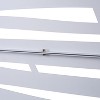 Vynxaria 76" Metal Privacy Screen - Freestanding Decorative Divider for Indoor & Outdoor Use - 3 of 4