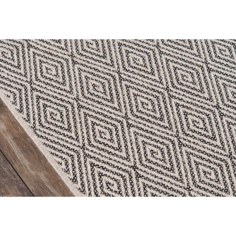 Downeast Wells Machine Made Polypropylene Area Rug Charcoal - Erin Gates by Momeni, 4 of 10