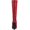 Allegra K Women's Chunky Heel Round Toe Platform Knee High Boots - 3 of 4