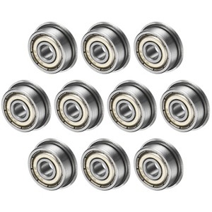 Unique Bargains Chrome Steel Durable Multipurpose Use Flanged Ball Bearing - 1 of 4