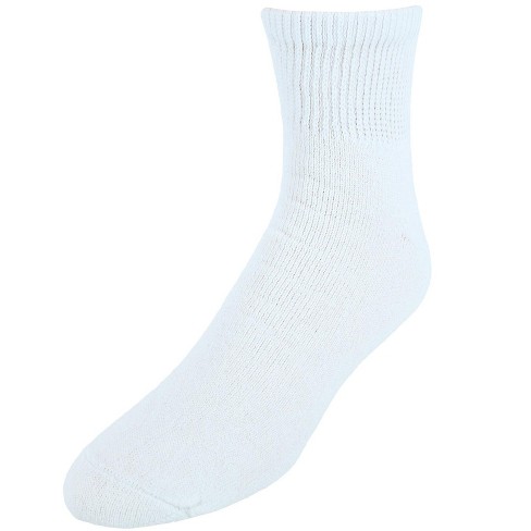 Ctm Men's Big And Tall Ankle Socks (3 Pair Pack) : Target