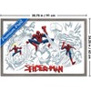 Trends International Marvel Spider-Man: Inked - Trio Framed Wall Poster Prints - 3 of 4