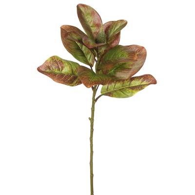 Artificial Single Magnolia Leaves (Pk/3) Autumn - Vickerman