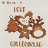 Split P Love And Gingerbread Dishtowel Set of 2 - image 3 of 3