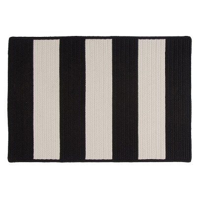 Colonial Mills Pershing Doormats - Black 22" x 34"