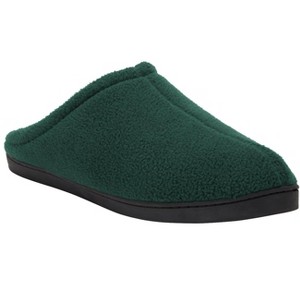 KingSize Men's Fleece Clog Slippers - 1 of 4