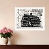 HomeRoots SIMPLE & GOOD BARN White Framed Print Wall Art - 2 of 4