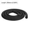 Unique Bargains Solid Foam Rubber Round Soundproof DIY Weather Seal Strip - 3 of 4