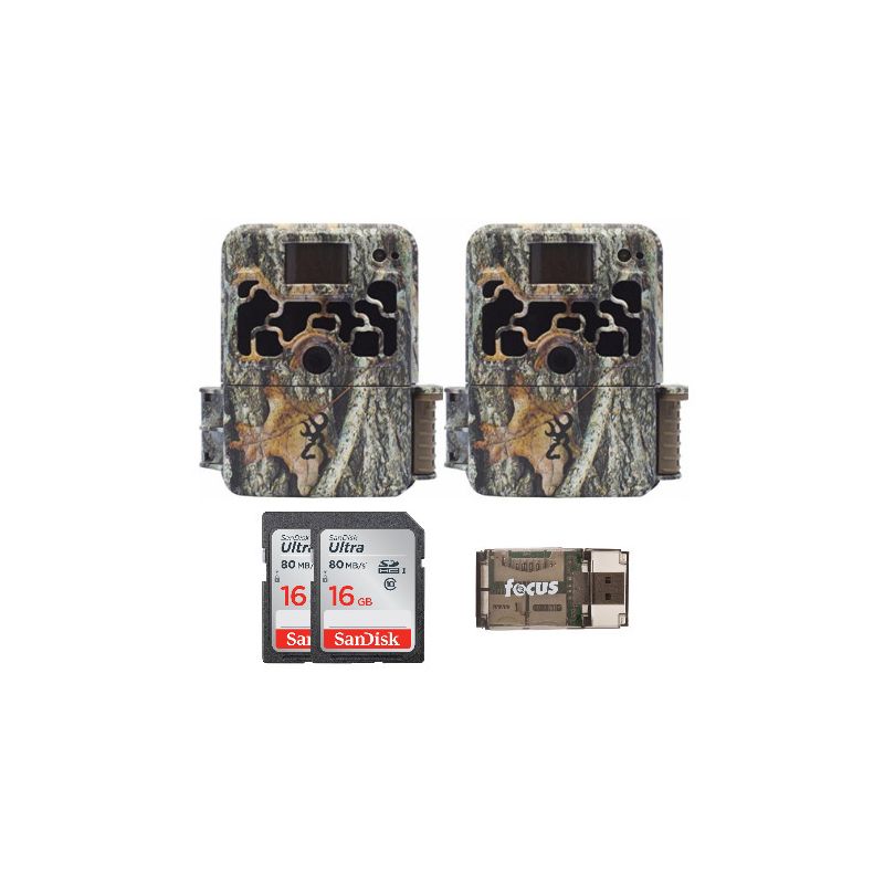 Browning Trail Cameras Dark Ops Extreme (2-Pack) with 16GB Card (2-Pack) Bundle, 1 of 4