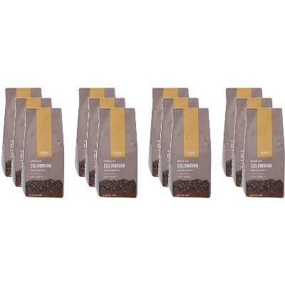 Cafe Aroma Select Colombian Medium Roast - Case of 12 - 12 oz