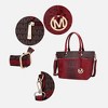MKF Collection Grace Women’s Signature and Croc Embossed Tote Bag by Mia K - 3 of 4