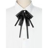 INSPIRE CHIC Women's Lace Fashion Pre-Tied Brooches Neck Tie - 4 of 4