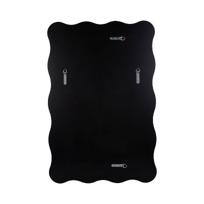 Viona 24" x 36" Gold Scalloped Edge Vanity Mirror