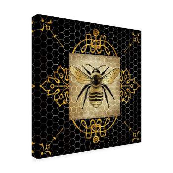 Trademark Fine Art -LightBoxJournal 'Golden Honey Bee 01' Canvas Art