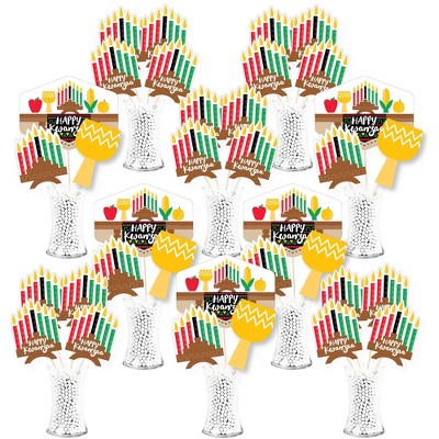 Big Dot of Happiness Happy Kwanzaa - Centerpiece Sticks - Showstopper Table Toppers - 35 Pieces