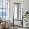 PexFix Ladder-Style Arched Solid Wood Framed Mirror - 3 of 4