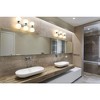 Artemis 6-Light Mid-Century Modern Vanity Light - Brushed Nickel, Dimmable, Damp Rated - 2 of 4