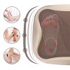 SEVOBAL Exercise Trainers Vibration Plate Fitness Platform Shaking Workout Board Lymphatic Drainage Weight Loss for Home Gym, Brown, 22.1"*13.8"*6.1" - 4 of 4