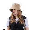Anna-Kaci Lightweight Packable Bucket Hat with Ventilated Crown Chin Strap and Adjustable Fit for Travel Hiking and Outdoor Use - 2 of 4