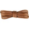 INSPIRE CHIC Waxed Round Solid Woven Shoelaces Width 0.1" 2 Pairs - 2 of 4