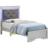 Passion Furniture Lorana and Twin Panel Beds - 2 of 4